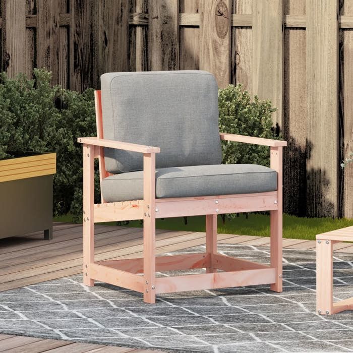 VidaXL Garden Chair, Seat with Backrest, Dining Chair, Camping Armchair, Outdoor Patio Terrace Furniture, Wood 832628