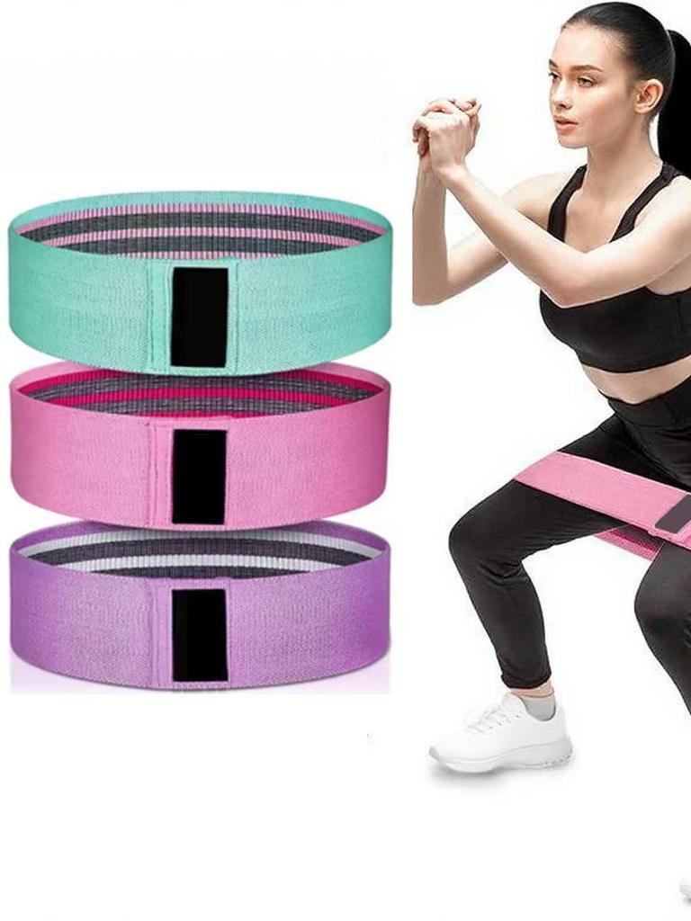 Honglan 3-Speed Resistance Band for Hip & Leg Shaping and Butt Sculpting