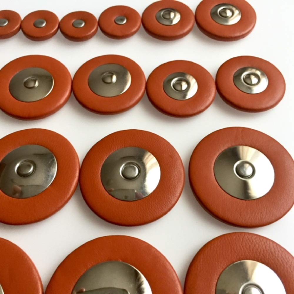 Tenor Saxophone Tampo Pad 25 Piece Set Sheepskin Leather Saxophone Parts Replacement Repair Care Wind Instrument
