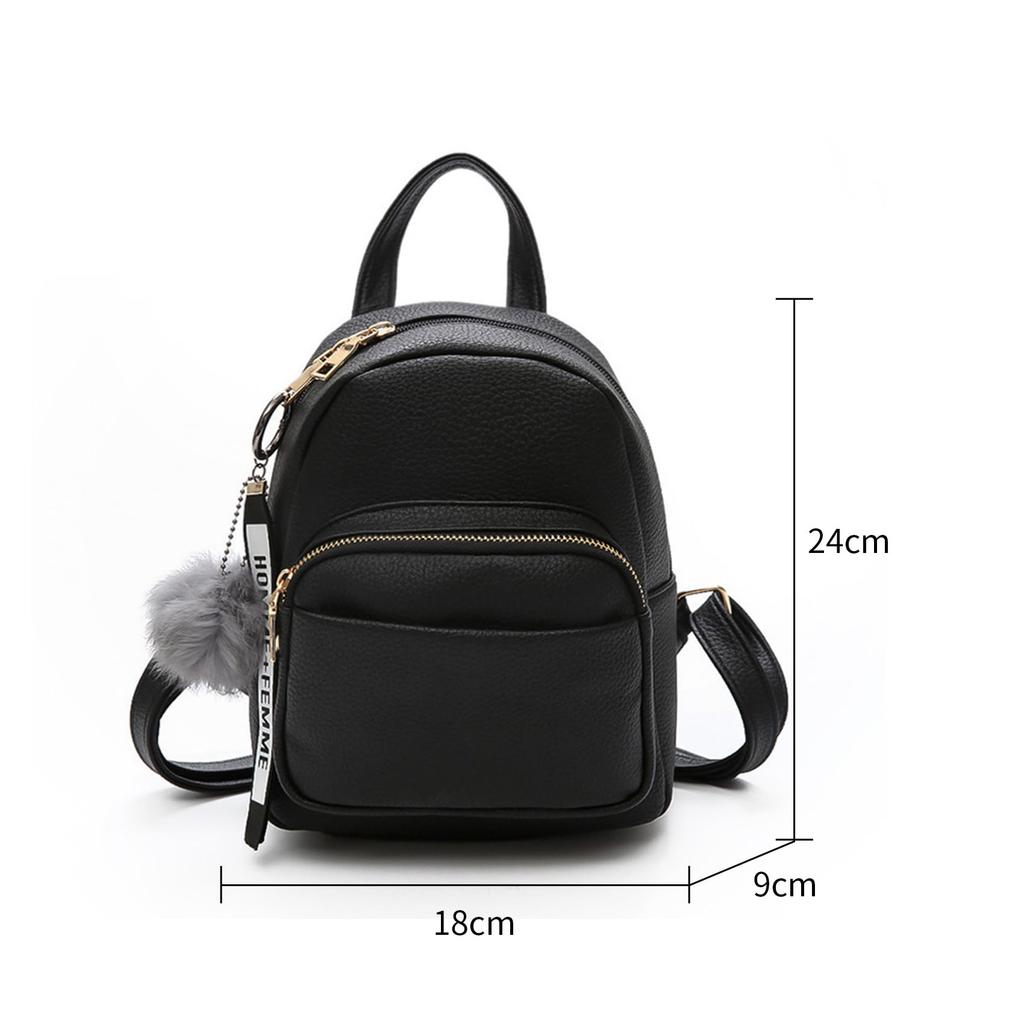 Mini Perfect for Girls and Leather Easy to Perfect for Commuting to Work or Gift [NOTAG] Women's Backpack, Small, Adults, Waterproof, Lightweight,