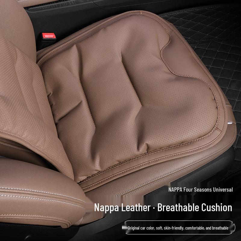 Xiaomi Ventilated All-Season Car Seat and Lumbar Support Cushions for Mercedes-Benz and BMW, with Integrated Rear Seat Trim.