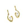 Light Luxury Pearl Earrings, Niche Design, High-end Temperament, Water Droplet Earrings, Fashionable and Versatile Earrings
