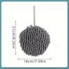 1pc Absorbent Hand Wipe Balls, Hanging Kitchen Hand Wipers, Handy Reusable Handkerchiefs
