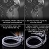 Camera Wrist Strap Paracord Camera Hand Strap Wrist Lanyard for DSLR or Mirrorless MID [Qiang Ni] - High-End Cameras, Black, (White)