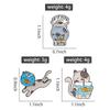 Xiaomi 2-7pcs/set Back To Future Retro Time Machine Enamel Pins Rock Band Punk Skull Cross Anime Game Dog Brooch Bag Badge Jewelry Gift
