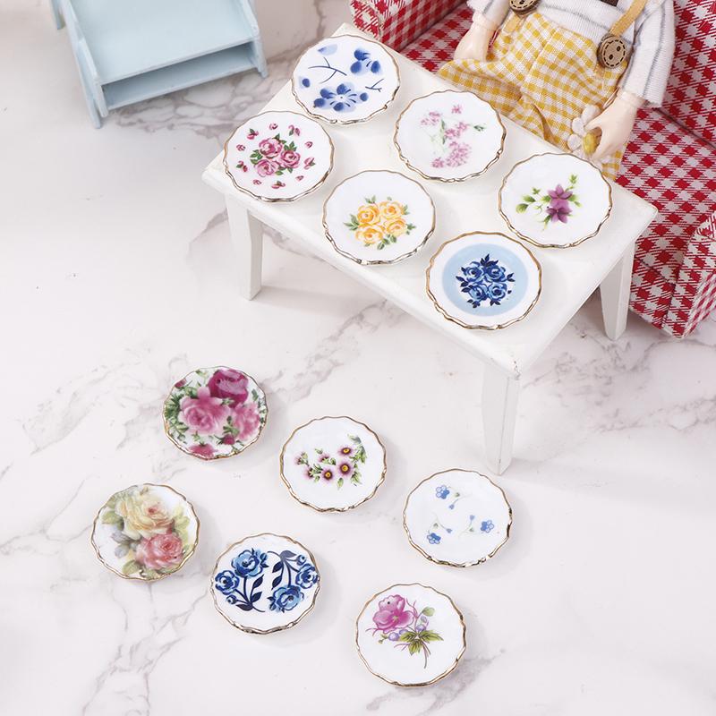 Doll House Mini Ceramic Handmade Doll House Kitchen Ceramic Decorations Decorative Vase