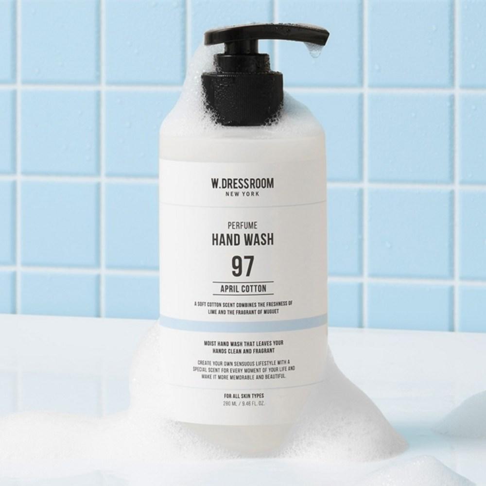 W Dress Room Perfume Hand Wash April Cotton, 280ml, 1 Unit