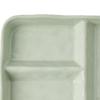 Adult Divided Plate, Ceramic Serving Tray, Practical Non-Slip Kitchen Storage for Controlling