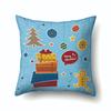 Christmas Series Polyester Pillows Santa Multi-platform Christmas Elk Pillow Cover