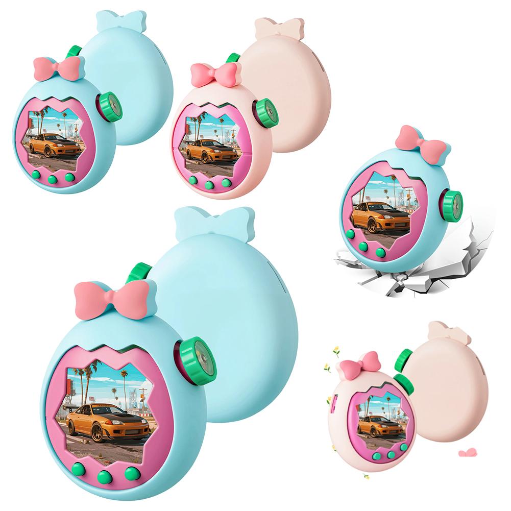 Housse de Protection Pour Tamagotchi Paradise Animal de Compagnie Électronique Décor Noeud Coquille en Silicone Jeu Bouton Doux Durable Coquille de Protection
