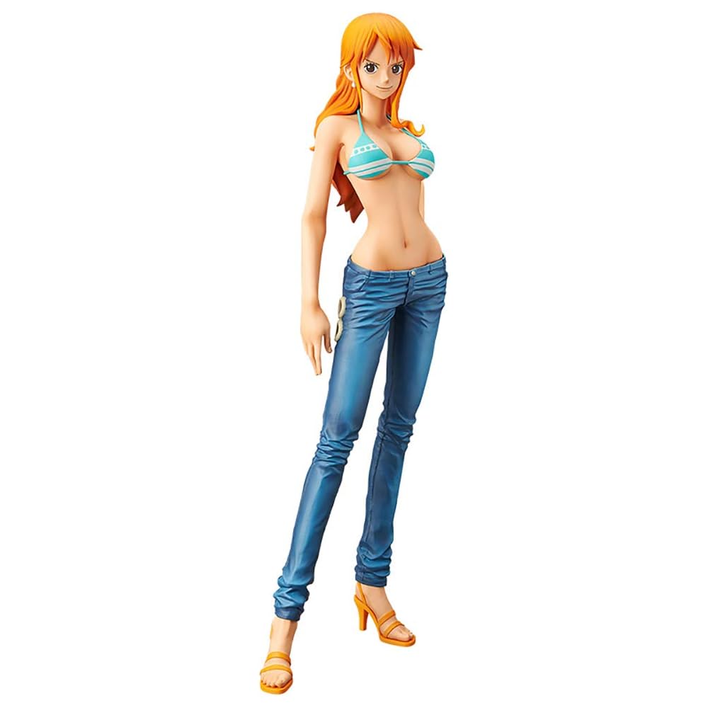 

Bandai One Piece Grandista The Grandline Lady Nami Figure Blue 20cm Collectible Toy
