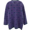 LONGHOUSE Wool Long Sleeve Knit Cardigan L Purple Women Used