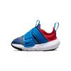 New Flex Advance Slip Resistant Cushioning Abrasion Resistant Low Top Running Shoes Blue Red Infant And Toddler CZ0188-402