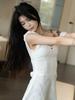 2023 Slim American One-Shoulder Lace-Edge Ultra-Short Dress