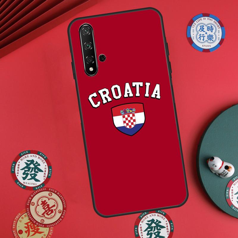 

Croatia Flag For Huawei Nova Y60 Y70 Y90 Y72 Y73 Y61 Y91 7i 8i 11i 12i 12s 9 10 SE P20 P30 P40 Lite Case Huawei Nova Y91
