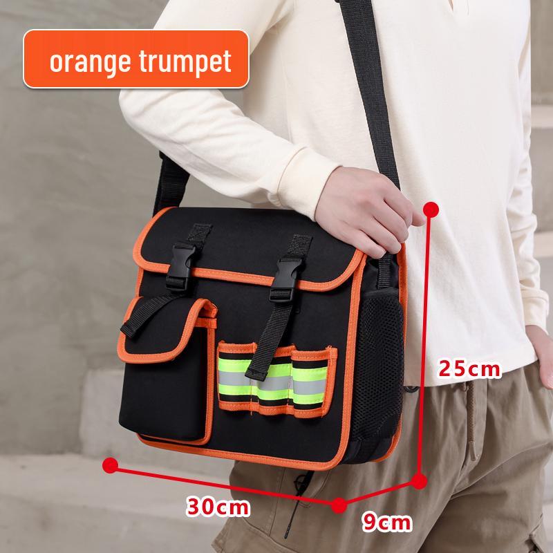 Large Multi-functional Electrician Tool Backpack with Shoulder Strap