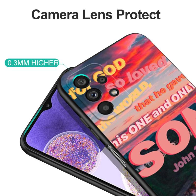 Capa preta de tpu para Xiaomi Redmi 5 5plus 6 6a 7 7a 8 8a capa traseira sabedoria cristã de jesus