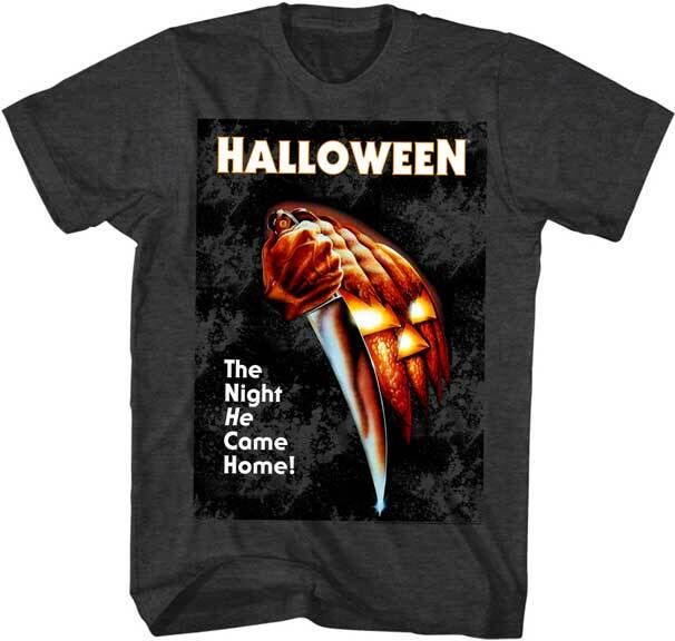 Halloween Horror Movie Knife Pumpkin The Night He Came Home Men T Shirt XXXL