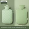 Hot Water Bottle for Warming, Plush Hot Water Bag for Stomach, Bed, and Hand Warming, Explosion-Proof, Suitable for Female Students and Menstrual