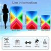 Geometric colored rhombus pattern polyester microfiber beach towel is highly absorbent, suitable for swimming and beach outings