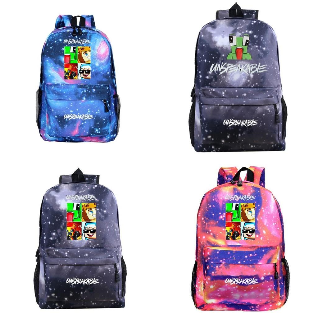 Unspeakable Backpack With Large Capacity For Boys And Girls