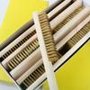 3/12Pcs Heavy Duty Copper Wire Brush Set Sturdy Handle Wire Brushes for Paint Removal Rust Cleaning Metal Polishing Hand Tools