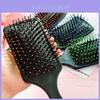 Plastic Therapeutic Scalp Comb With Large Teeth For Head Meridian Massage And Thick Hair