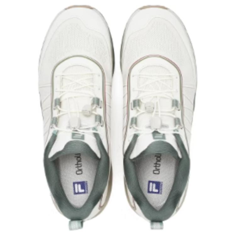 New FILA SPD HORIZON Low Top Outdoor Shoes Men's Green White A12M421203FLA