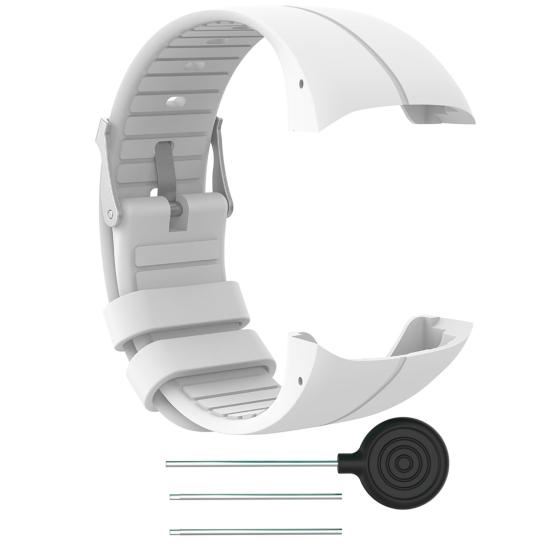 Watch Band Adjustable Waterproof Silicone Waterproof Wrist Strap for Polar M400/M430 GPS Sport