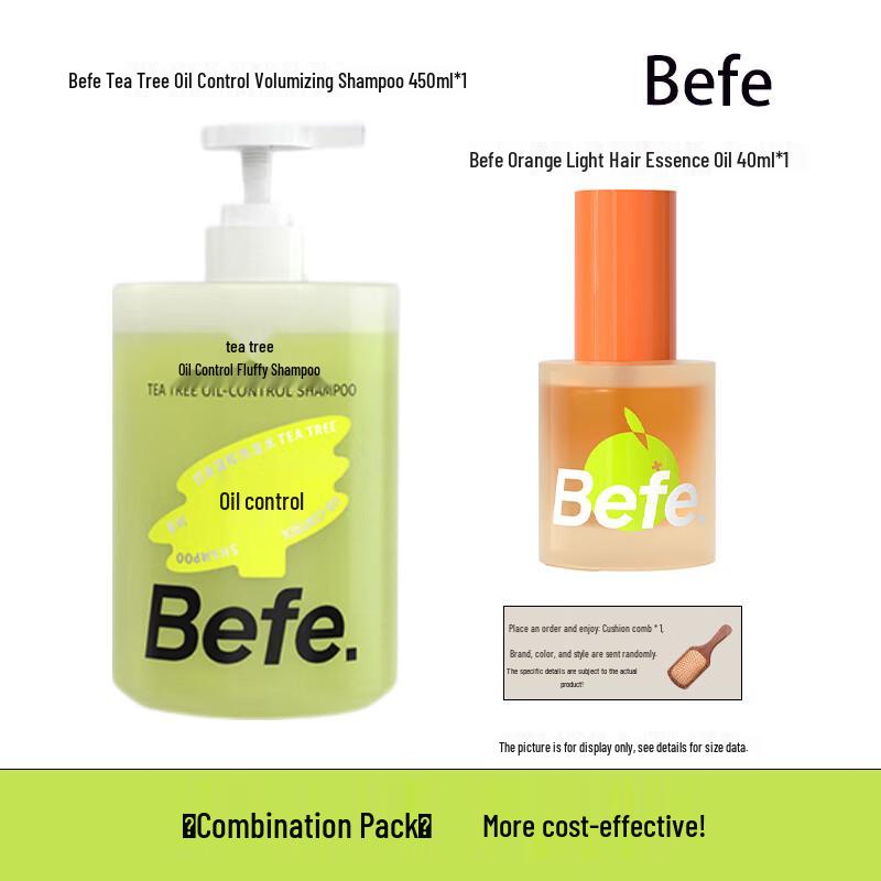 BeFe Tea Tree Oil Control Shampoo Set