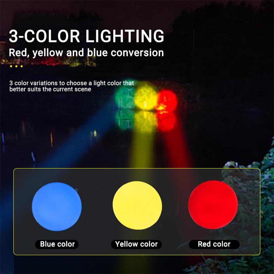 High Power 4 Light Source LED Flashlight Super Bright RechargeableTelescopic Zoom Tactical Torch Outdoor Camping Lantern