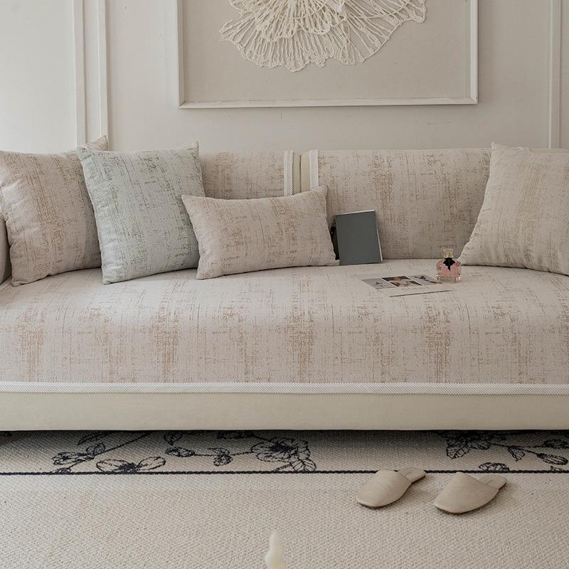 Chenier Sofa Cushion  New Four-Season Universal French Straight Row Seat Cushion Non-Slip And Anti-Cat Scratch Sofa Cover
