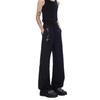 American retro casual black micro-Latin pants men's spring and summer pendant high-end versatile suit pants