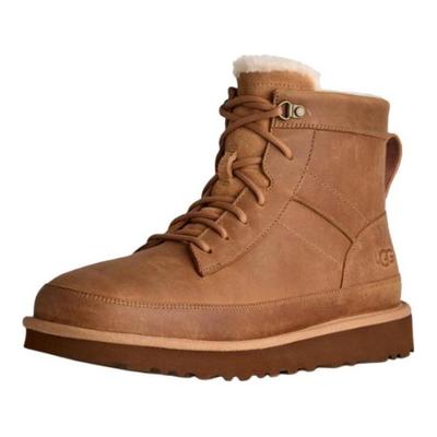 UGG Casual Heritage Ciepłe Wszechstronne Sznurowane Śniegowce Męskie buty Kasztanowy 1174580-BWST