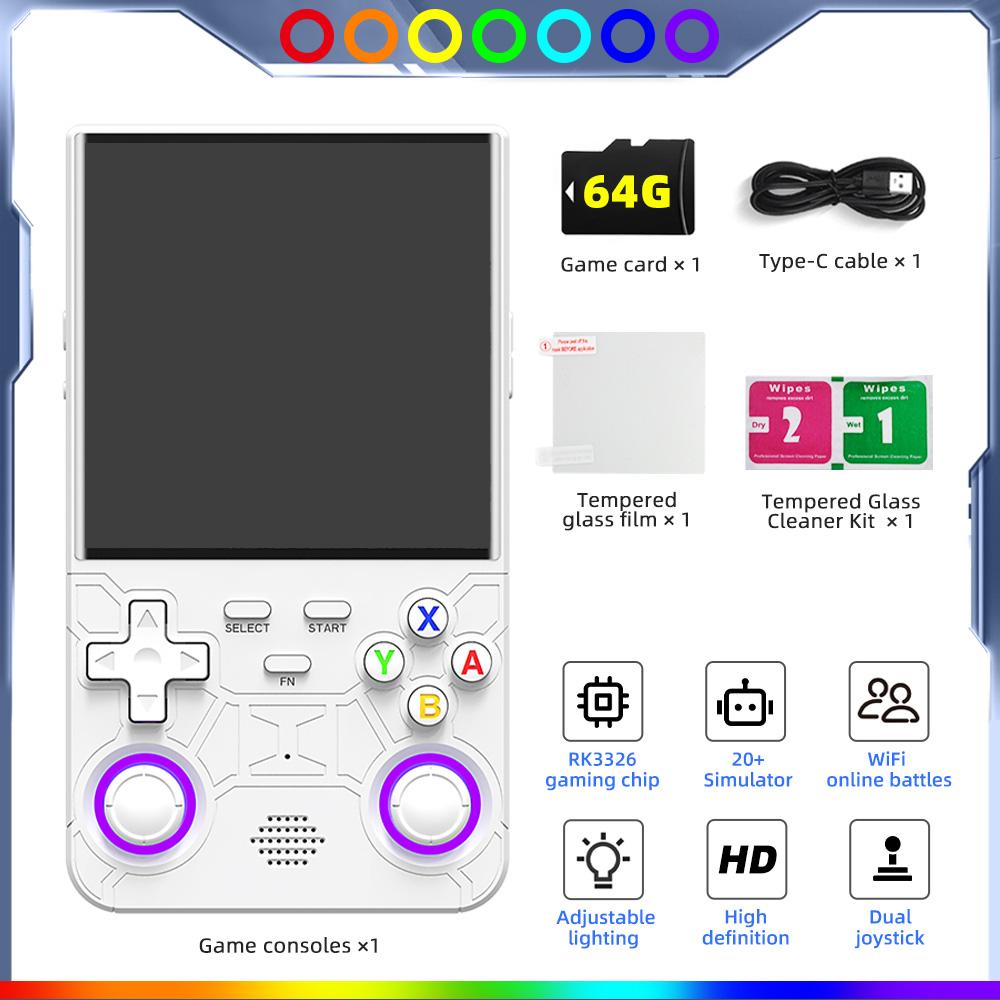 

Новая портативная игровая консоль R36 Ultra с 4-дюймовым IPS-экраном, открытым исходным кодом, ретро-карманный видеоплеер, RGB-джойстик для PSP PS1 видеоигр