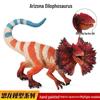 Jurassic Double-Crowned Velociraptor Dinosaur Toy Model for Kids