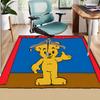 Bamse Pattern Rug, Indoor/Outdoor Mat, for Picnic, Gameroom, Bedroom, Office, Living Room, Home Decor Carpet, Birthday Gift
