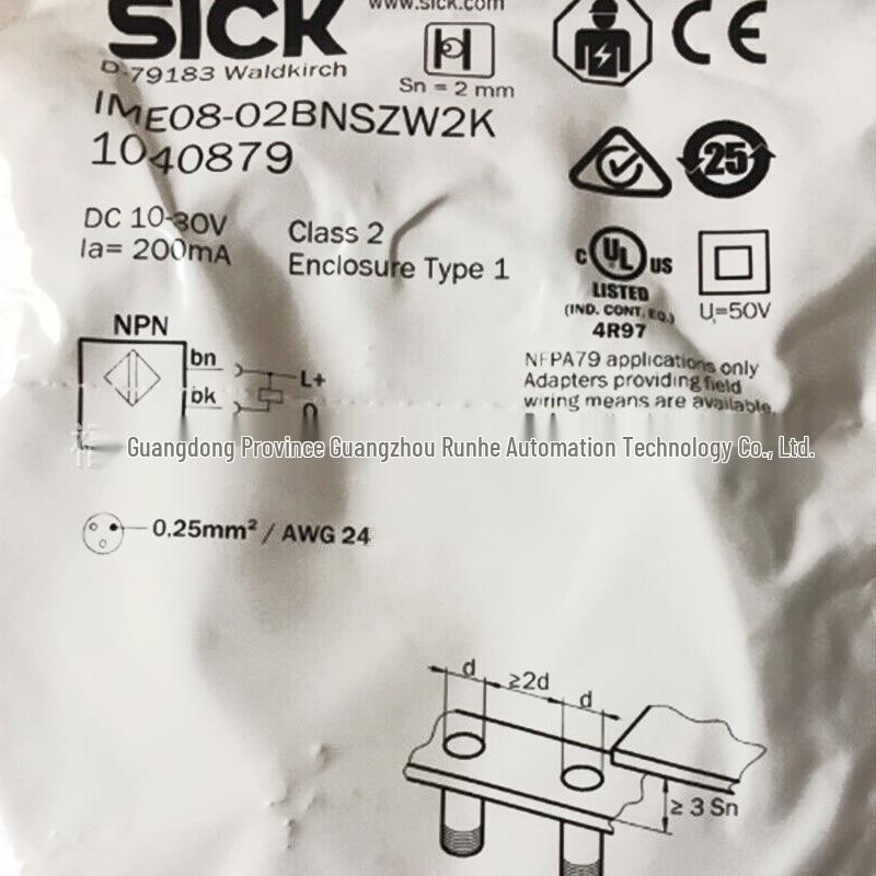 IME08-02BNSZW2K SICK Inductive Proximity Switch 1040879 – Brand New, In Stock