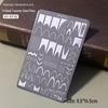 Butterfly Floral Lace Stripe Nail Art Transfer Plate