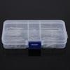 175Pcs Galvanized Steel Split Pin Set Assorted Sizes 175-piece Split Pins Kit Hard-shell Open-type Steel Fasteners Set