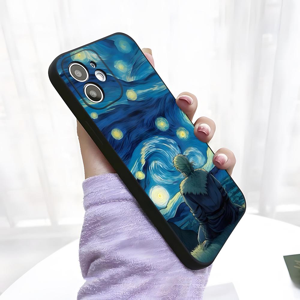 V-Vinland Saga Manga Phone Case For IPhone 17 Pro Max 15 Pro 16 14 Plus 12 13 Mini 11 Pro Shockproof Soft Cover