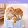 Cute Winter Capybara Plush Hat With Soft Short Pile Material Ideal For Birthdays