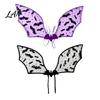 Elastic Strap Bat Wings Wing for Kids Girls, Halloween Fairy Costume Parties, Cosplay, Festivals, Stage Performance Versatile Accessory