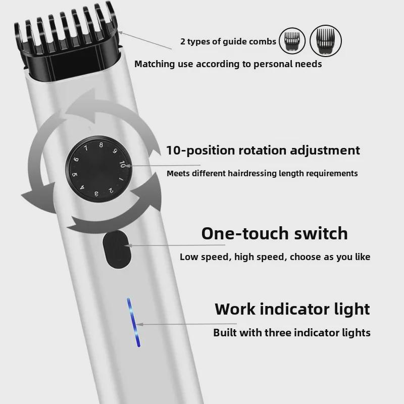 Professioneller Multifunktionaler Elektrischer Haarschneider und Rasierer für den Heimgebrauch