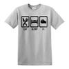 Eat sleep  formula one tshirt game mens ladies top tee