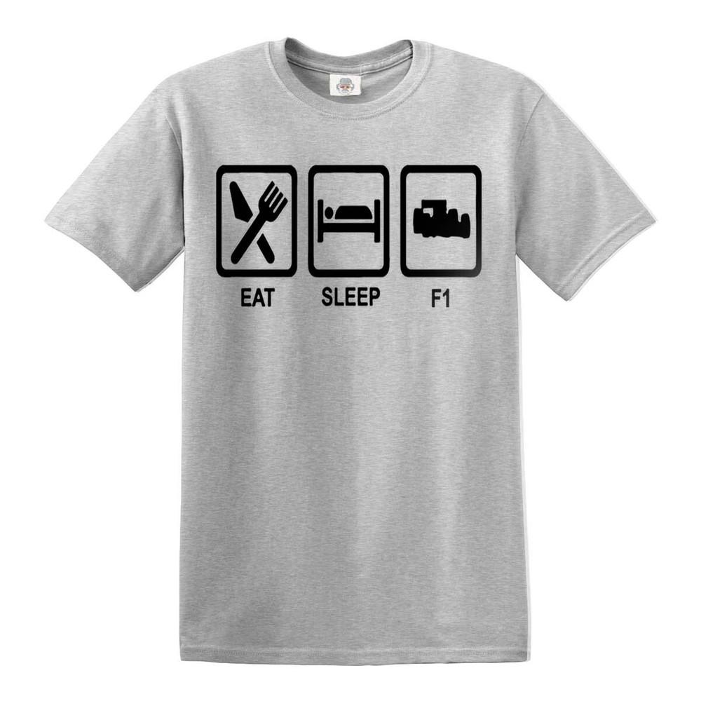 Eat sleep  formula one tshirt game mens ladies top tee
