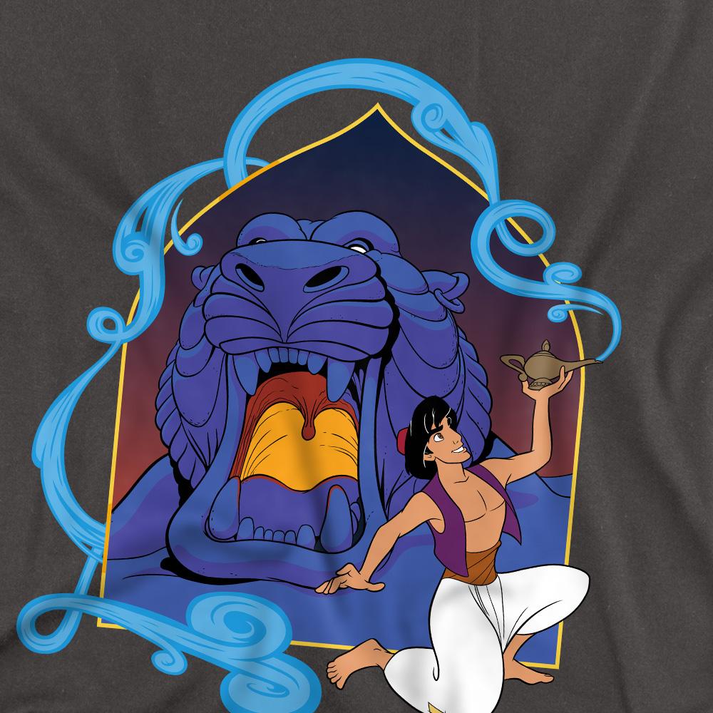 Aladdin Unisex Adult The Magic Lamp At The Cave Of Wonders T-Shirt