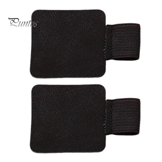Self-adhesive Leather Pen Holders 2Pcs Self Adhesive Pencil Loop Clips Universal Stylus Easy to Install Journal Planner Tablet Case Notebook Supplies