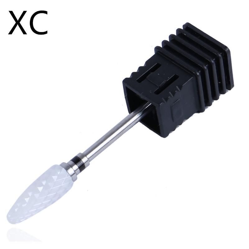 Nail Ceramic Grinding Head Single Corn Shape Nail Electric Grinder Special Accessories Grinding Head