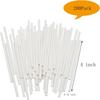 4 Inch White Lollipop Sticks, Lollipop Treat Sticks, for Homemade Candy, Cookies, Dessert, 200 Pcs